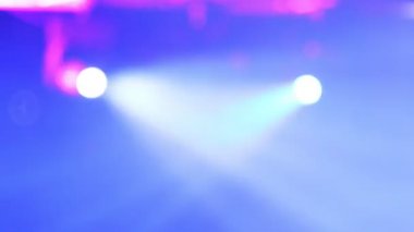 Soyut dj konser ışıkları renkli efektler ile göstermek