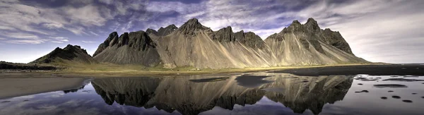 Vestrahorn stokksnes, Südisland — Stockfoto