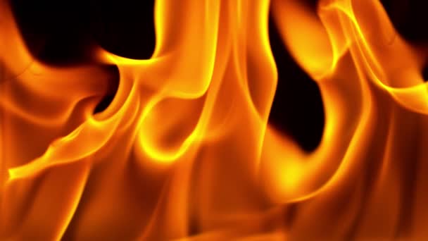 배경에 불꽃의 슬로우 시네마 카메라로 1000 Fps — 비디오