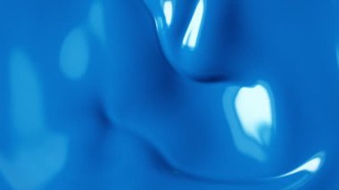 Mavi boya karıştırma süper yavaş hareket. Soyut arka plan. Yüksek hızlı sinema kamera, 1000 fps filme.