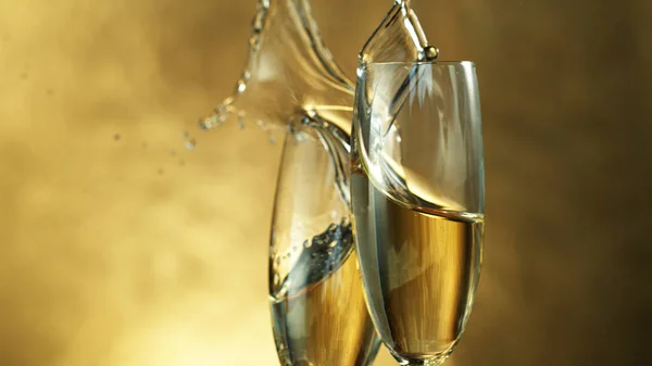 Champagne wine toast — Stock Photo, Image