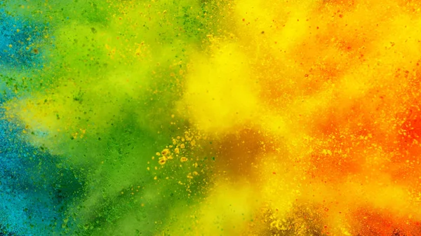 Fondo Explosión Polvo Color Abstracto Varios Colores —  Fotos de Stock