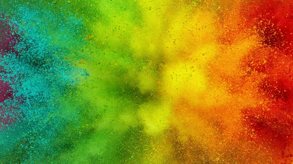Πολύχρωμο Αφηρημένο Φόντο Σκόνης Χρωματικό Φάσμα Ζωηρά Χρώματα — Φωτογραφία Αρχείου