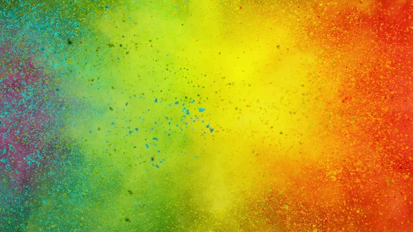 Красочный Абстрактный Порошковый Фон Цветовым Спектром Яркими Цветами — стоковое фото