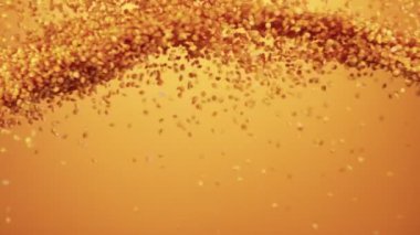 Uçan mercimek parçalarının havada süper yavaş hareket etmesi. Yüksek hızlı sinema kamerası, 1000 fps..