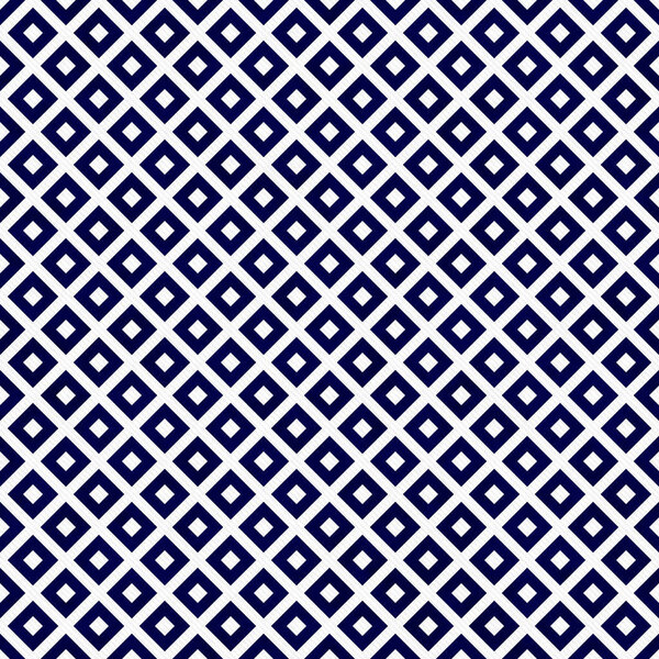 Navy and White Diagonal Squares Tiles Pattern Repeat Background