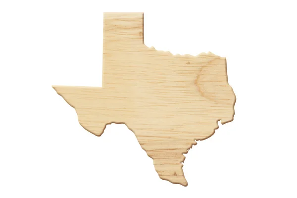 Карта в штаті Техас США під дерево — стокове фото