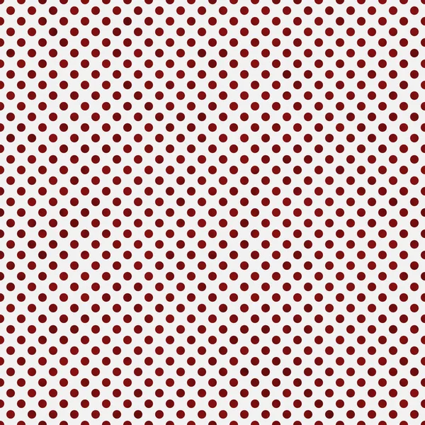 Rode en witte kleine polka dots patroonherhaling achtergrond — Stockfoto