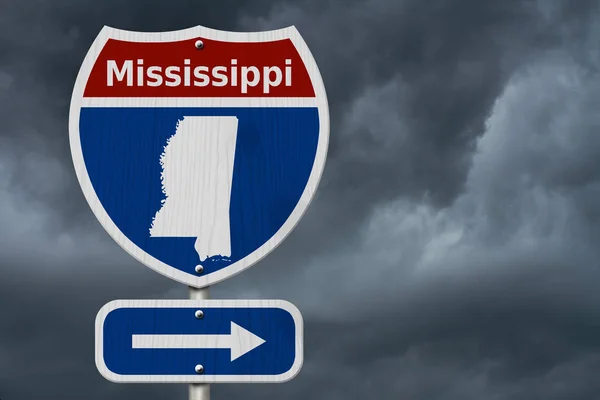 Roadtrip till Mississippi — Stockfoto