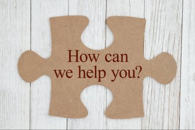 Nasıl bir karton puzzle parçası üzerinde metin yardımcı olabilir