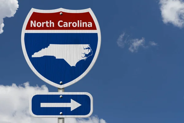 Road Trip naar North Carolina — Stockfoto