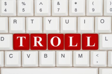 Internet üzerinde bir bilgisayar troll