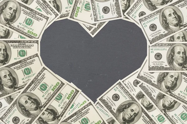 The love of money — Stock Photo, Image