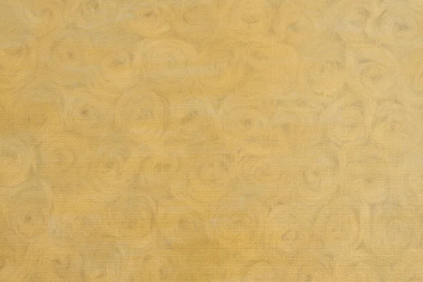 Goud verdrietig met Rose bloem patroon gouden achtergrond — Stockfoto