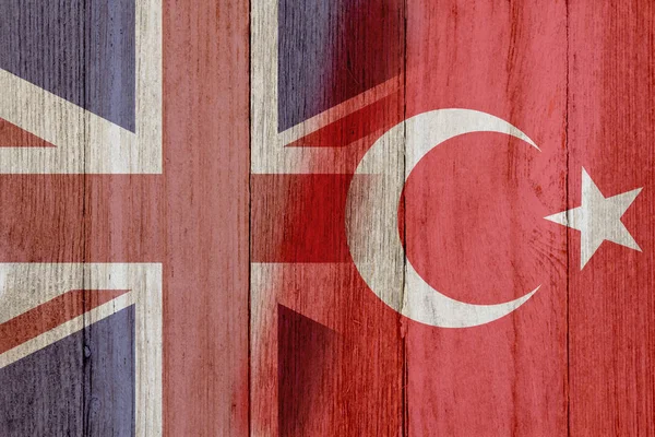 Relationship between the Britain and Turkey — Stock Photo, Image