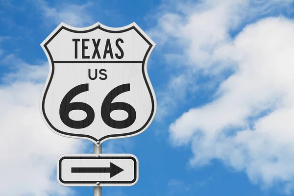Texas US route 66 road trip USA highway road sign