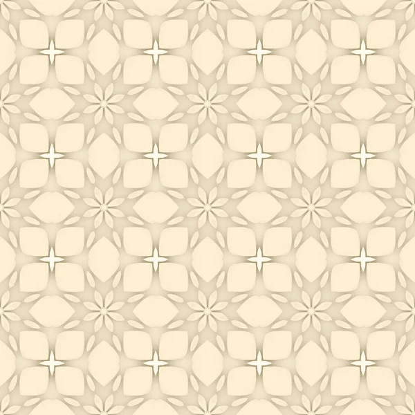 Pale yellow flower mosaic detailed seamless textured pattern bac — Stock Photo, Image