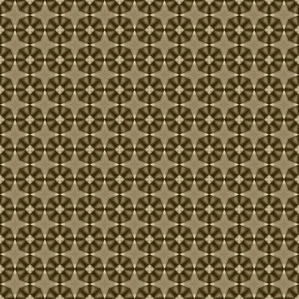 Brown geometric mosaic detailed seamless textured pattern backgr — Stock Photo, Image