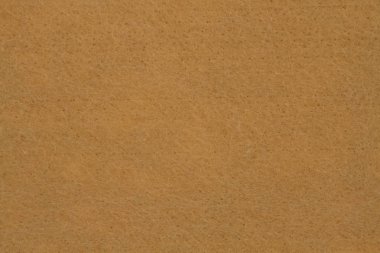 Açık kahverengi dokulu keçe kumaş malzeme arka plan