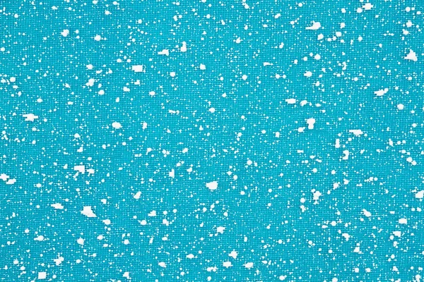 Material de tecido de feltro texturizado azul claro com um efeito de neve de volta — Fotografia de Stock