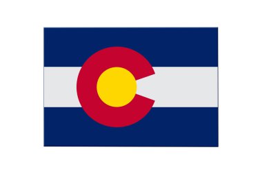 Colorado bayrak renkleri Colorado Haritası