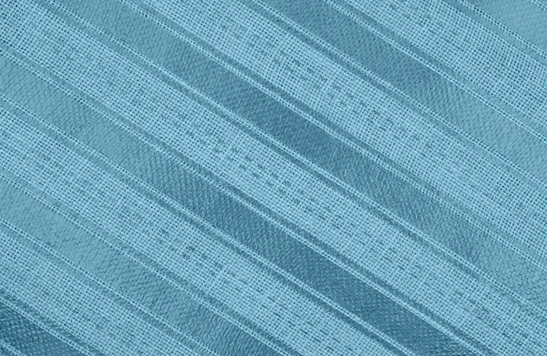 Blauw Sprankellint Geweven Textuur Achtergrond Met Kopieerruimte Voor Bericht Gebruik — Stockfoto