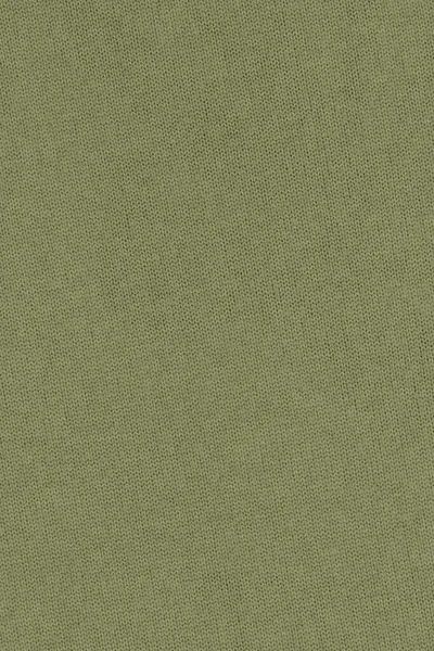 Olive Green Knit Textured Weave Material Background Copy Space Message — Stock Photo, Image