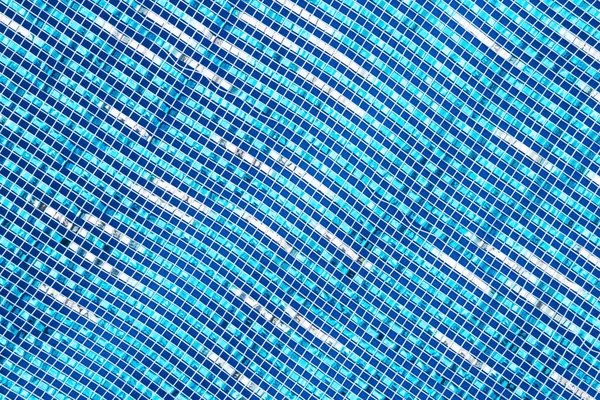 Blauer Und Weißer Glitzerband Gewebe Texturierten Hintergrund Mit Kopierraum Für — Stockfoto