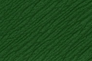 İleti için veya doku olarak kullanılan kopyalama alanı olan yeşil polyester desenli kumaş kaplama arkaplanı 