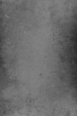İleti için veya doku olarak kullanılan kopyalama alanı ile gümüş sıkıntılı metal grunge desenli malzeme arka planı 