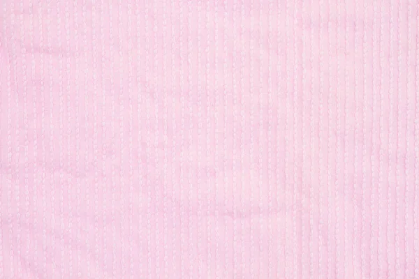 Pale Pink Plush Lined Fabric Background Copy Space Message Use — Stock Photo, Image