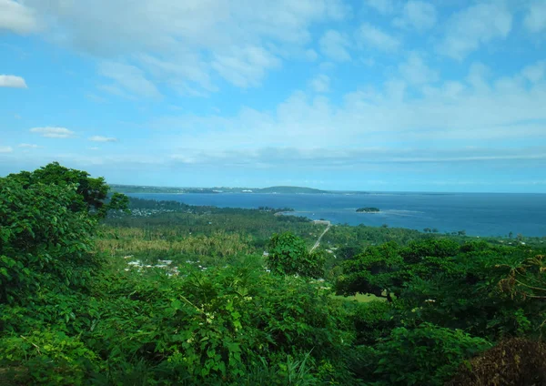 Scena Kraju Poza Vila Efate Vanuatu — Zdjęcie stockowe