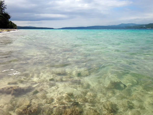 Scène Tranquillité Île Efate Vanuatu — Photo