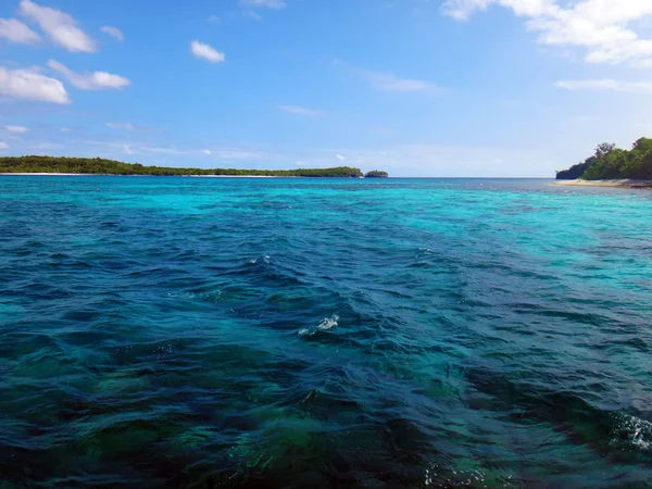 Jelenet Nyugalom Szigetén Efate Vanuatu — Stock Fotó