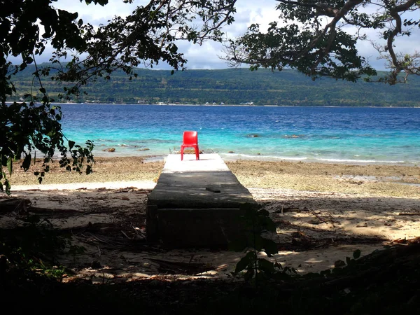 Cena Tranquilidade Ilha Efate Vanuatu — Fotografia de Stock