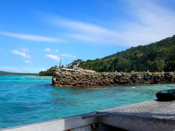 Scen Stillhet Efate Vanuatu — Stockfoto