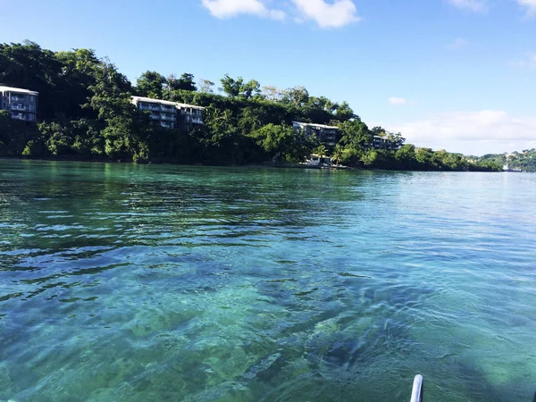 Scenen Port Vila Hamnen Efate Vanuatu — Stockfoto