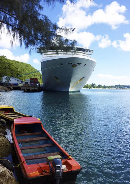 Scène Van Port Vila Harbour Efate Vanuatu — Stockfoto