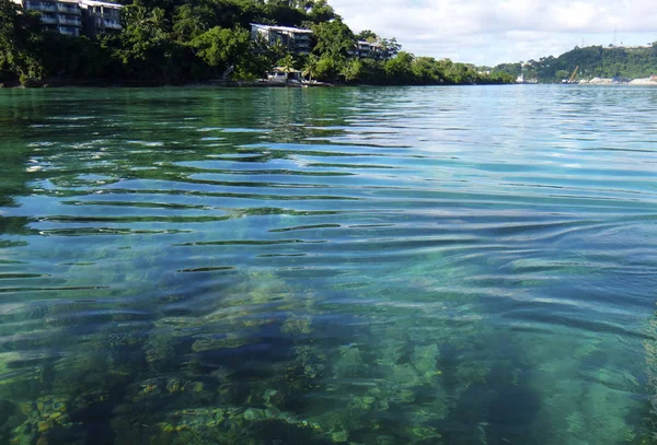 Scenen Port Vila Hamnen Efate Vanuatu — Stockfoto