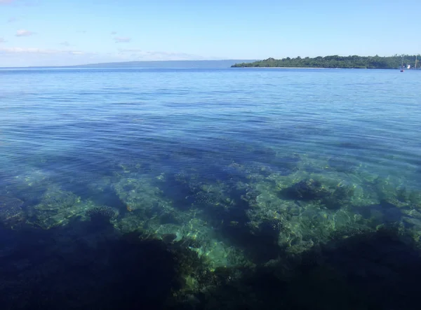 Scenen Port Vila Hamnen Efate Vanuatu — Stockfoto