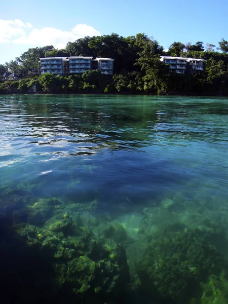 Cena Port Vila Harbour Efate Vanuatu — Fotografia de Stock