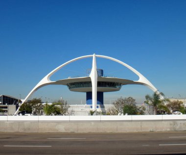 Lax Havaalanı bina, California, ABD.                       