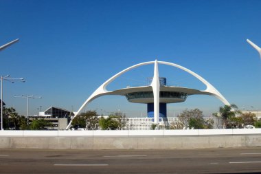 Lax Havaalanı bina, California, ABD.                       
