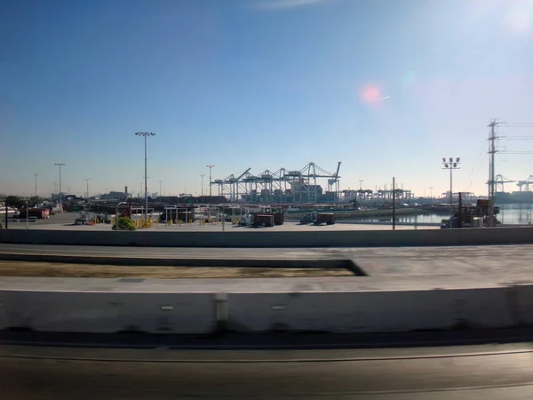 Scène Van Los Angeles Terminal Island Californië Usa — Stockfoto