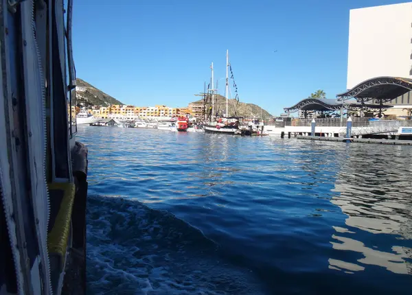 Scen Cabo San Lucas Från Ett Kryssningsfartyg Baja California Mexiko — Stockfoto