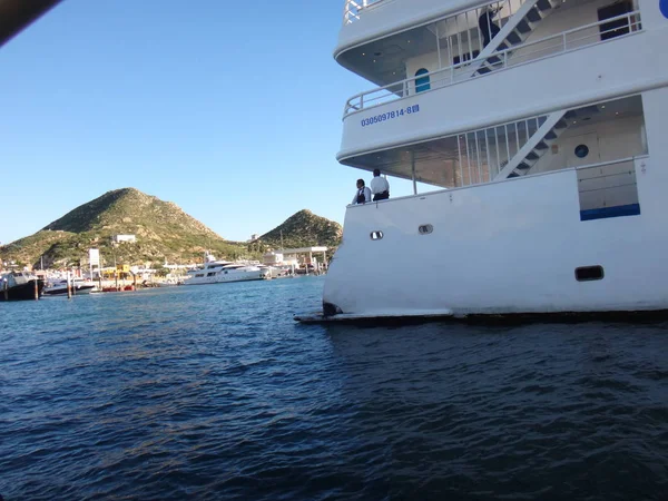 Szene Von Cabo San Lucas Von Einem Kreuzfahrtschiff Baja California — Stockfoto