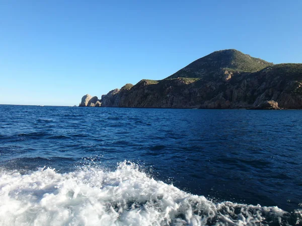 Scen Cabo San Lucas Från Ett Kryssningsfartyg Baja California Mexiko — Stockfoto