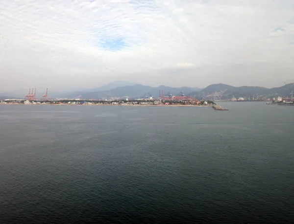 Escena Manzanillo Colima México Desde Crucero — Foto de Stock