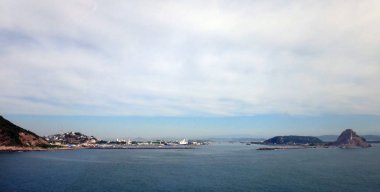 Mazatlan, Meksika'nın sahneleri bir yolcu gemisi.