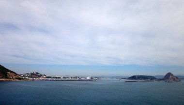 Mazatlan, Meksika'nın sahneleri bir yolcu gemisi.